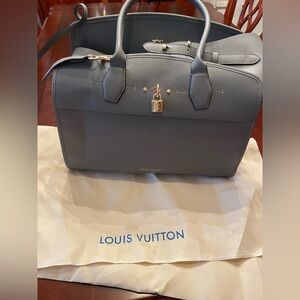 NWOT X-Large Designer Inspired Gray Satchel/Purse/Tote